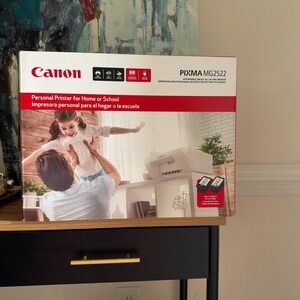 Canon PIXMA MG2522 Printer - White with Red Accents